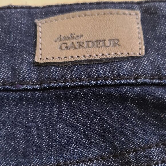 Atelier GARDEUR Inga Dark Wash Crop/Ankle Jeans NWT - Picture 9 of 9